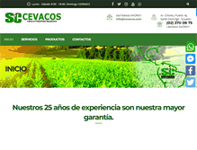 Tablet Screenshot of cevacos.com